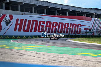 2024-07-21 - Lando Norris (GBR) - McLaren Formula 1 Team - McLaren MCL38 - Mercedes during Raceday on Sunday, July 21, of Formula 1 Hungarian Grand Prix 2024, scheduled to take place at Hungaroring track in Mogyorod, Budapest, Hungary, july 19 to july 21, 2024 - FORMULA 1 HUNGARIAN GRAND PRIX 2024 - RACE - FORMULA 1 - MOTORS