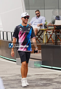 2024-07-21 - Pierre Gasly (FRA) - Alpine F1 Team - Alpine A524 - Renault during Raceday on Sunday, July 21, of Formula 1 Hungarian Grand Prix 2024, scheduled to take place at Hungaroring track in Mogyorod, Budapest, Hungary, july 19 to july 21, 2024 - FORMULA 1 HUNGARIAN GRAND PRIX 2024 - RACE - FORMULA 1 - MOTORS