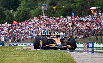 2024-07-21 - Oscar Piastri (AUS) - McLaren Formula 1 Team - McLaren MCL38 - Mercedes
 during Raceday on Sunday, July 21, of Formula 1 Hungarian Grand Prix 2024, scheduled to take place at Hungaroring track in Mogyorod, Budapest, Hungary, july 19 to july 21, 2024 - FORMULA 1 HUNGARIAN GRAND PRIX 2024 - RACE - FORMULA 1 - MOTORS