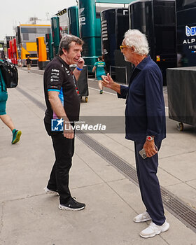 2024-07-21 - Fabio Briatore (IT BWT Alpine F1 Team consultant during Raceday on Sunday, July 21, of Formula 1 Hungarian Grand Prix 2024, scheduled to take place at Hungaroring track in Mogyorod, Budapest, Hungary, july 19 to july 21, 2024 - FORMULA 1 HUNGARIAN GRAND PRIX 2024 - RACE - FORMULA 1 - MOTORS