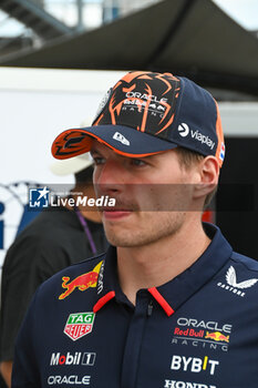 2024-07-21 - Max Verstappen (NED) - Oracle Red Bull Racing - Red Bull RB20 - Honda RBPT during Raceday on Sunday, July 21, of Formula 1 Hungarian Grand Prix 2024, scheduled to take place at Hungaroring track in Mogyorod, Budapest, Hungary, july 19 to july 21, 2024 - FORMULA 1 HUNGARIAN GRAND PRIX 2024 - RACE - FORMULA 1 - MOTORS