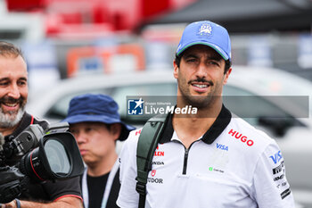 2024-07-20 - ICCIARDO Daniel (aus), Visa Cash App RB F1 Team VCARB 01, portrait during the Formula 1 Hungarian Grand Prix 2024, 13th round of the 2024 Formula One World Championship from July 19 to 21, 2024 on the Hungaroring, in Mogyorod, Hungary - F1 - HUNGARIAN GRAND PRIX 2024 - FORMULA 1 - MOTORS