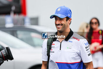 2024-07-20 - ICCIARDO Daniel (aus), Visa Cash App RB F1 Team VCARB 01, portrait during the Formula 1 Hungarian Grand Prix 2024, 13th round of the 2024 Formula One World Championship from July 19 to 21, 2024 on the Hungaroring, in Mogyorod, Hungary - F1 - HUNGARIAN GRAND PRIX 2024 - FORMULA 1 - MOTORS