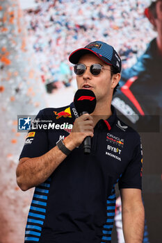 2024-07-20 - PEREZ Sergio (mex), Red Bull Racing RB20, portrait during the Formula 1 Hungarian Grand Prix 2024, 13th round of the 2024 Formula One World Championship from July 19 to 21, 2024 on the Hungaroring, in Mogyorod, Hungary - F1 - HUNGARIAN GRAND PRIX 2024 - FORMULA 1 - MOTORS