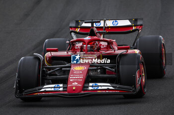 2024-07-20 - 16 LECLERC Charles (mco), Scuderia Ferrari SF-24, action during the Formula 1 Hungarian Grand Prix 2024, 13th round of the 2024 Formula One World Championship from July 19 to 21, 2024 on the Hungaroring, in Mogyorod, Hungary - F1 - HUNGARIAN GRAND PRIX 2024 - FORMULA 1 - MOTORS