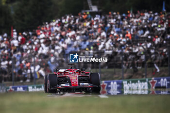 2024-07-20 - 16 LECLERC Charles (mco), Scuderia Ferrari SF-24, action during the Formula 1 Hungarian Grand Prix 2024, 13th round of the 2024 Formula One World Championship from July 19 to 21, 2024 on the Hungaroring, in Mogyorod, Hungary - F1 - HUNGARIAN GRAND PRIX 2024 - FORMULA 1 - MOTORS