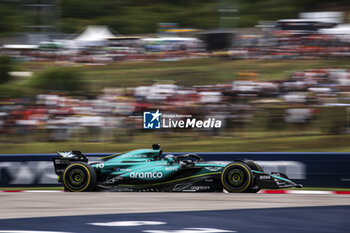 2024-07-20 - 18 STROLL Lance (can), Aston Martin F1 Team AMR24, action during the Formula 1 Hungarian Grand Prix 2024, 13th round of the 2024 Formula One World Championship from July 19 to 21, 2024 on the Hungaroring, in Mogyorod, Hungary - F1 - HUNGARIAN GRAND PRIX 2024 - FORMULA 1 - MOTORS