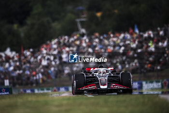 2024-07-20 - 20 MAGNUSSEN Kevin (den), Haas F1 Team VF-24 Ferrari, action during the Formula 1 Hungarian Grand Prix 2024, 13th round of the 2024 Formula One World Championship from July 19 to 21, 2024 on the Hungaroring, in Mogyorod, Hungary - F1 - HUNGARIAN GRAND PRIX 2024 - FORMULA 1 - MOTORS