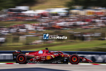 2024-07-20 - 16 LECLERC Charles (mco), Scuderia Ferrari SF-24, action during the Formula 1 Hungarian Grand Prix 2024, 13th round of the 2024 Formula One World Championship from July 19 to 21, 2024 on the Hungaroring, in Mogyorod, Hungary - F1 - HUNGARIAN GRAND PRIX 2024 - FORMULA 1 - MOTORS