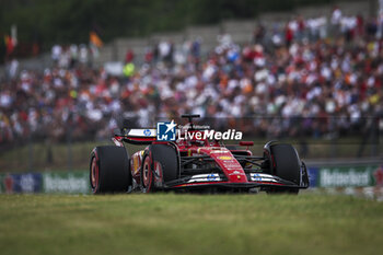 2024-07-20 - 16 LECLERC Charles (mco), Scuderia Ferrari SF-24, action during the Formula 1 Hungarian Grand Prix 2024, 13th round of the 2024 Formula One World Championship from July 19 to 21, 2024 on the Hungaroring, in Mogyorod, Hungary - F1 - HUNGARIAN GRAND PRIX 2024 - FORMULA 1 - MOTORS