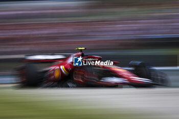 2024-07-20 - 55 SAINZ Carlos (spa), Scuderia Ferrari SF-24, action during the Formula 1 Hungarian Grand Prix 2024, 13th round of the 2024 Formula One World Championship from July 19 to 21, 2024 on the Hungaroring, in Mogyorod, Hungary - F1 - HUNGARIAN GRAND PRIX 2024 - FORMULA 1 - MOTORS