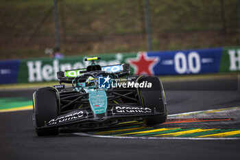 2024-07-20 - 14 ALONSO Fernando (spa), Aston Martin F1 Team AMR24, action during the Formula 1 Hungarian Grand Prix 2024, 13th round of the 2024 Formula One World Championship from July 19 to 21, 2024 on the Hungaroring, in Mogyorod, Hungary - F1 - HUNGARIAN GRAND PRIX 2024 - FORMULA 1 - MOTORS