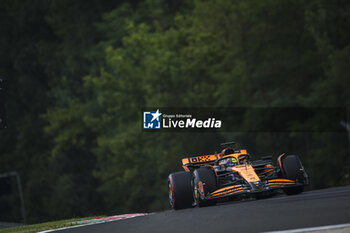 2024-07-20 - 81 PIASTRI Oscar (aus), McLaren F1 Team MCL38, action during the Formula 1 Hungarian Grand Prix 2024, 13th round of the 2024 Formula One World Championship from July 19 to 21, 2024 on the Hungaroring, in Mogyorod, Hungary - F1 - HUNGARIAN GRAND PRIX 2024 - FORMULA 1 - MOTORS