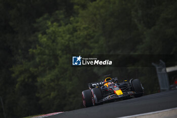 2024-07-20 - 01 VERSTAPPEN Max (nld), Red Bull Racing RB20, action during the Formula 1 Hungarian Grand Prix 2024, 13th round of the 2024 Formula One World Championship from July 19 to 21, 2024 on the Hungaroring, in Mogyorod, Hungary - F1 - HUNGARIAN GRAND PRIX 2024 - FORMULA 1 - MOTORS