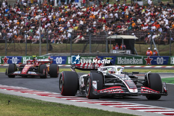 2024-07-20 - 27 HULKENBERG Nico (ger), Haas F1 Team VF-24 Ferrari, action during the Formula 1 Hungarian Grand Prix 2024, 13th round of the 2024 Formula One World Championship from July 19 to 21, 2024 on the Hungaroring, in Mogyorod, Hungary - F1 - HUNGARIAN GRAND PRIX 2024 - FORMULA 1 - MOTORS