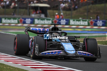 2024-07-20 - 31 OCON Esteban (fra), Alpine F1 Team A524, action during the Formula 1 Hungarian Grand Prix 2024, 13th round of the 2024 Formula One World Championship from July 19 to 21, 2024 on the Hungaroring, in Mogyorod, Hungary - F1 - HUNGARIAN GRAND PRIX 2024 - FORMULA 1 - MOTORS