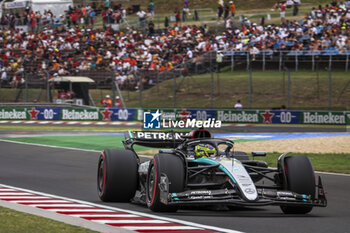 2024-07-20 - 44 HAMILTON Lewis (gbr), Mercedes AMG F1 Team W15, action during the Formula 1 Hungarian Grand Prix 2024, 13th round of the 2024 Formula One World Championship from July 19 to 21, 2024 on the Hungaroring, in Mogyorod, Hungary - F1 - HUNGARIAN GRAND PRIX 2024 - FORMULA 1 - MOTORS