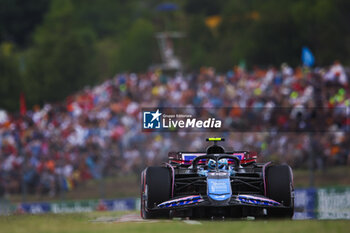 2024-07-20 - 10 GASLY Pierre (fra), Alpine F1 Team A524, action during the Formula 1 Hungarian Grand Prix 2024, 13th round of the 2024 Formula One World Championship from July 19 to 21, 2024 on the Hungaroring, in Mogyorod, Hungary - F1 - HUNGARIAN GRAND PRIX 2024 - FORMULA 1 - MOTORS