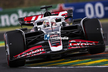 2024-07-20 - 20 MAGNUSSEN Kevin (den), Haas F1 Team VF-24 Ferrari, action during the Formula 1 Hungarian Grand Prix 2024, 13th round of the 2024 Formula One World Championship from July 19 to 21, 2024 on the Hungaroring, in Mogyorod, Hungary - F1 - HUNGARIAN GRAND PRIX 2024 - FORMULA 1 - MOTORS