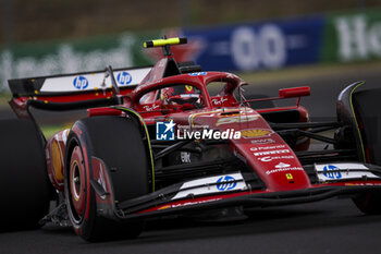 2024-07-20 - 55 SAINZ Carlos (spa), Scuderia Ferrari SF-24, action during the Formula 1 Hungarian Grand Prix 2024, 13th round of the 2024 Formula One World Championship from July 19 to 21, 2024 on the Hungaroring, in Mogyorod, Hungary - F1 - HUNGARIAN GRAND PRIX 2024 - FORMULA 1 - MOTORS