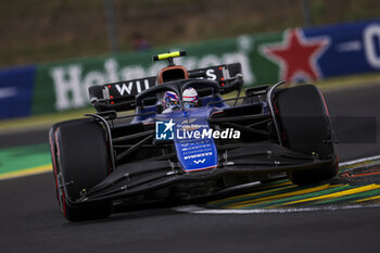 2024-07-20 - 02 SARGEANT Logan (usa), Williams Racing FW46, action during the Formula 1 Hungarian Grand Prix 2024, 13th round of the 2024 Formula One World Championship from July 19 to 21, 2024 on the Hungaroring, in Mogyorod, Hungary - F1 - HUNGARIAN GRAND PRIX 2024 - FORMULA 1 - MOTORS