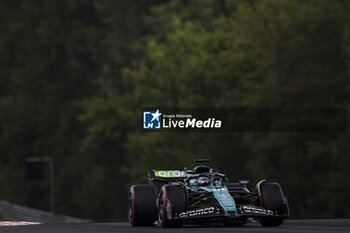 2024-07-20 - 18 STROLL Lance (can), Aston Martin F1 Team AMR24, action during the Formula 1 Hungarian Grand Prix 2024, 13th round of the 2024 Formula One World Championship from July 19 to 21, 2024 on the Hungaroring, in Mogyorod, Hungary - F1 - HUNGARIAN GRAND PRIX 2024 - FORMULA 1 - MOTORS