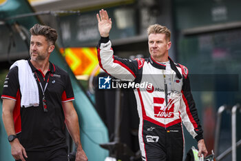 2024-07-20 - HULKENBERG Nico (ger), Haas F1 Team VF-24 Ferrari, portrait during the Formula 1 Hungarian Grand Prix 2024, 13th round of the 2024 Formula One World Championship from July 19 to 21, 2024 on the Hungaroring, in Mogyorod, Hungary - F1 - HUNGARIAN GRAND PRIX 2024 - FORMULA 1 - MOTORS