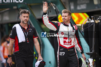 2024-07-20 - HULKENBERG Nico (ger), Haas F1 Team VF-24 Ferrari, portrait during the Formula 1 Hungarian Grand Prix 2024, 13th round of the 2024 Formula One World Championship from July 19 to 21, 2024 on the Hungaroring, in Mogyorod, Hungary - F1 - HUNGARIAN GRAND PRIX 2024 - FORMULA 1 - MOTORS