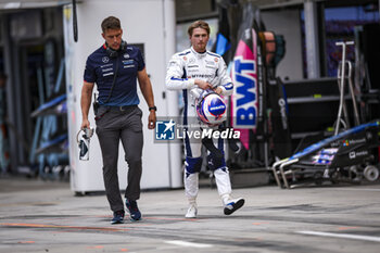 2024-07-20 - SARGEANT Logan (usa), Williams Racing FW46, portrait during the Formula 1 Hungarian Grand Prix 2024, 13th round of the 2024 Formula One World Championship from July 19 to 21, 2024 on the Hungaroring, in Mogyorod, Hungary - F1 - HUNGARIAN GRAND PRIX 2024 - FORMULA 1 - MOTORS