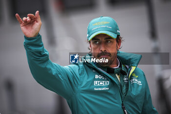 2024-07-20 - ALONSO Fernando (spa), Aston Martin F1 Team AMR24, portrait during the Formula 1 Hungarian Grand Prix 2024, 13th round of the 2024 Formula One World Championship from July 19 to 21, 2024 on the Hungaroring, in Mogyorod, Hungary - F1 - HUNGARIAN GRAND PRIX 2024 - FORMULA 1 - MOTORS