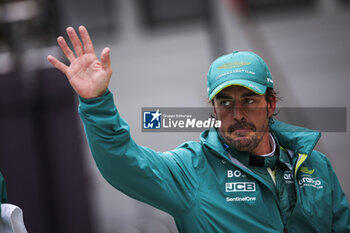 2024-07-20 - ALONSO Fernando (spa), Aston Martin F1 Team AMR24, portrait during the Formula 1 Hungarian Grand Prix 2024, 13th round of the 2024 Formula One World Championship from July 19 to 21, 2024 on the Hungaroring, in Mogyorod, Hungary - F1 - HUNGARIAN GRAND PRIX 2024 - FORMULA 1 - MOTORS