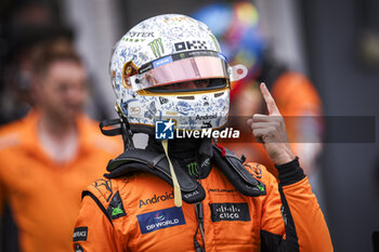 2024-07-20 - NORRIS Lando (gbr), McLaren F1 Team MCL38, portrait during the Formula 1 Hungarian Grand Prix 2024, 13th round of the 2024 Formula One World Championship from July 19 to 21, 2024 on the Hungaroring, in Mogyorod, Hungary - F1 - HUNGARIAN GRAND PRIX 2024 - FORMULA 1 - MOTORS