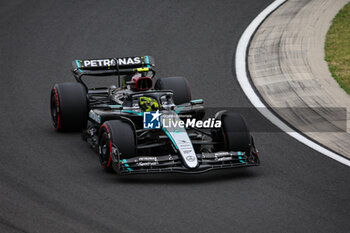 2024-07-20 - 44 HAMILTON Lewis (gbr), Mercedes AMG F1 Team W15, action during the Formula 1 Hungarian Grand Prix 2024, 13th round of the 2024 Formula One World Championship from July 19 to 21, 2024 on the Hungaroring, in Mogyorod, Hungary - F1 - HUNGARIAN GRAND PRIX 2024 - FORMULA 1 - MOTORS