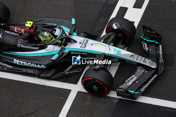 2024-07-20 - 44 HAMILTON Lewis (gbr), Mercedes AMG F1 Team W15, action during the Formula 1 Hungarian Grand Prix 2024, 13th round of the 2024 Formula One World Championship from July 19 to 21, 2024 on the Hungaroring, in Mogyorod, Hungary - F1 - HUNGARIAN GRAND PRIX 2024 - FORMULA 1 - MOTORS