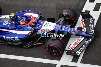 2024-07-20 - 22 TSUNODA Yuki (jap), Visa Cash App RB F1 Team VCARB 01, action during the Formula 1 Hungarian Grand Prix 2024, 13th round of the 2024 Formula One World Championship from July 19 to 21, 2024 on the Hungaroring, in Mogyorod, Hungary - F1 - HUNGARIAN GRAND PRIX 2024 - FORMULA 1 - MOTORS