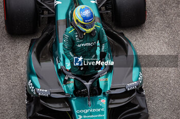 2024-07-20 - ALONSO Fernando (spa), Aston Martin F1 Team AMR24, portrait during the Formula 1 Hungarian Grand Prix 2024, 13th round of the 2024 Formula One World Championship from July 19 to 21, 2024 on the Hungaroring, in Mogyorod, Hungary - F1 - HUNGARIAN GRAND PRIX 2024 - FORMULA 1 - MOTORS