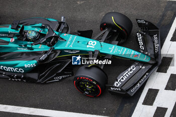 2024-07-20 - 18 STROLL Lance (can), Aston Martin F1 Team AMR24, action during the Formula 1 Hungarian Grand Prix 2024, 13th round of the 2024 Formula One World Championship from July 19 to 21, 2024 on the Hungaroring, in Mogyorod, Hungary - F1 - HUNGARIAN GRAND PRIX 2024 - FORMULA 1 - MOTORS