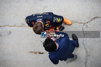 2024-07-20 - VERSTAPPEN Max (ned), Red Bull Racing RB20, portrait BEN SULAYEM Mohammed (uae), President of the FIA, portrait during the Formula 1 Hungarian Grand Prix 2024, 13th round of the 2024 Formula One World Championship from July 19 to 21, 2024 on the Hungaroring, in Mogyorod, Hungary - F1 - HUNGARIAN GRAND PRIX 2024 - FORMULA 1 - MOTORS