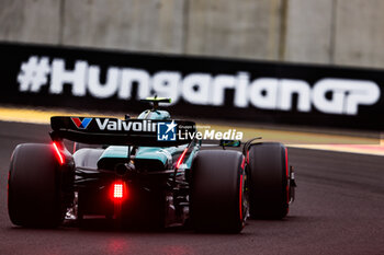 2024-07-20 - 14 ALONSO Fernando (spa), Aston Martin F1 Team AMR24, action during the Formula 1 Hungarian Grand Prix 2024, 13th round of the 2024 Formula One World Championship from July 19 to 21, 2024 on the Hungaroring, in Mogyorod, Hungary - F1 - HUNGARIAN GRAND PRIX 2024 - FORMULA 1 - MOTORS