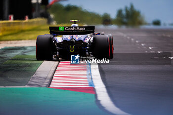 2024-07-20 - 22 TSUNODA Yuki (jap), Visa Cash App RB F1 Team VCARB 01, action during the Formula 1 Hungarian Grand Prix 2024, 13th round of the 2024 Formula One World Championship from July 19 to 21, 2024 on the Hungaroring, in Mogyorod, Hungary - F1 - HUNGARIAN GRAND PRIX 2024 - FORMULA 1 - MOTORS