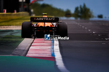 2024-07-20 - 04 NORRIS Lando (gbr), McLaren F1 Team MCL38, action during the Formula 1 Hungarian Grand Prix 2024, 13th round of the 2024 Formula One World Championship from July 19 to 21, 2024 on the Hungaroring, in Mogyorod, Hungary - F1 - HUNGARIAN GRAND PRIX 2024 - FORMULA 1 - MOTORS