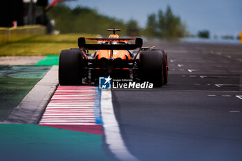 2024-07-20 - 81 PIASTRI Oscar (aus), McLaren F1 Team MCL38, action during the Formula 1 Hungarian Grand Prix 2024, 13th round of the 2024 Formula One World Championship from July 19 to 21, 2024 on the Hungaroring, in Mogyorod, Hungary - F1 - HUNGARIAN GRAND PRIX 2024 - FORMULA 1 - MOTORS