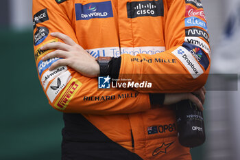 2024-07-20 - PIASTRI Oscar (aus), McLaren F1 Team MCL38, portrait during the Formula 1 Hungarian Grand Prix 2024, 13th round of the 2024 Formula One World Championship from July 19 to 21, 2024 on the Hungaroring, in Mogyorod, Hungary - F1 - HUNGARIAN GRAND PRIX 2024 - FORMULA 1 - MOTORS