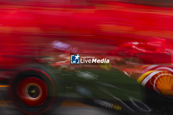 2024-07-20 - 55 SAINZ Carlos (spa), Scuderia Ferrari SF-24, action during the Formula 1 Hungarian Grand Prix 2024, 13th round of the 2024 Formula One World Championship from July 19 to 21, 2024 on the Hungaroring, in Mogyorod, Hungary - F1 - HUNGARIAN GRAND PRIX 2024 - FORMULA 1 - MOTORS