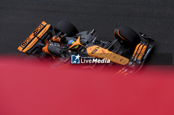 2024-07-20 - 81 PIASTRI Oscar (aus), McLaren F1 Team MCL38, action during the Formula 1 Hungarian Grand Prix 2024, 13th round of the 2024 Formula One World Championship from July 19 to 21, 2024 on the Hungaroring, in Mogyorod, Hungary - F1 - HUNGARIAN GRAND PRIX 2024 - FORMULA 1 - MOTORS