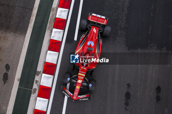 2024-07-20 - 16 LECLERC Charles (mco), Scuderia Ferrari SF-24, action during the Formula 1 Hungarian Grand Prix 2024, 13th round of the 2024 Formula One World Championship from July 19 to 21, 2024 on the Hungaroring, in Mogyorod, Hungary - F1 - HUNGARIAN GRAND PRIX 2024 - FORMULA 1 - MOTORS