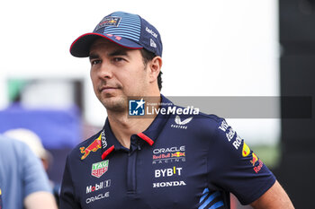 2024-07-20 - PEREZ Sergio (mex), Red Bull Racing RB20, portrait during the Formula 1 Hungarian Grand Prix 2024, 13th round of the 2024 Formula One World Championship from July 19 to 21, 2024 on the Hungaroring, in Mogyorod, Hungary - F1 - HUNGARIAN GRAND PRIX 2024 - FORMULA 1 - MOTORS