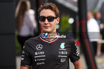 2024-07-20 - RUSSELL George (gbr), Mercedes AMG F1 Team W15, portrait during the Formula 1 Hungarian Grand Prix 2024, 13th round of the 2024 Formula One World Championship from July 19 to 21, 2024 on the Hungaroring, in Mogyorod, Hungary - F1 - HUNGARIAN GRAND PRIX 2024 - FORMULA 1 - MOTORS