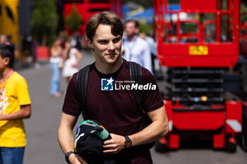 2024-07-25 - PIASTRI Oscar (aus), McLaren F1 Team MCL38, portrait during the Formula 1 Rolex Belgian Grand Prix 2024, 14th round of the 2024 Formula One World Championship from July 26 to 28, 2024 on the Circuit de Spa-Francorchamps, in Stavelot, Belgium - F1 - BELGIAN GRAND PRIX 2024 - FORMULA 1 - MOTORS