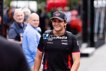 2024-07-25 - FITTIPALDI Pietro (bra), Reserve Driver of Haas F1 Team, portrait during the Formula 1 Rolex Belgian Grand Prix 2024, 14th round of the 2024 Formula One World Championship from July 26 to 28, 2024 on the Circuit de Spa-Francorchamps, in Stavelot, Belgium - F1 - BELGIAN GRAND PRIX 2024 - FORMULA 1 - MOTORS